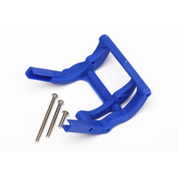 Traxxas Wheelie Bar Mount (1)/ Hardware (Blue)