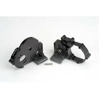 Traxxas Gearbox Halves (L&R) (Black) w/ Idler Gear Shaft