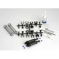 Traxxas Ultra Shocks (Black) (XX-Long) (Complete w/ Spring Pre-