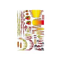 Traxxas Decal Sheet, Flames