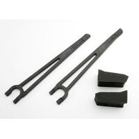 Traxxas Hold Downs, Battery, Left & Right (2)