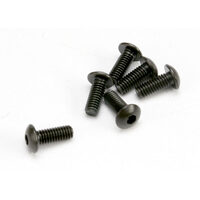 Traxxas Screws, 4x10mm Button-Head Machine (Hex Drive) (6)