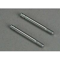 Traxxas Shock Shafts, Steel, Chrome Finish (29mm) (Front) (2)