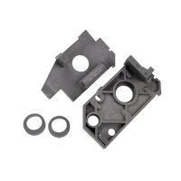 Traxxas Side Plates, Rear (L&R)/ Belt Tension Cams (2) (Grey)