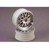 Traxxas Wheels, Satin Finish, Mesh (2)
