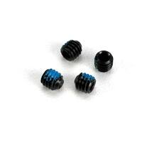 Traxxas Screws, Set (Grub) 4mm (6) (w/ Threadlock)