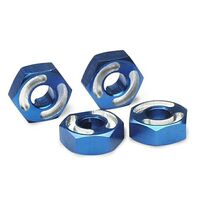 Traxxas Aluminium Wheel Hex Hubs, Blue-Anodized