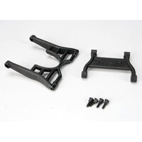 Traxxas Wheelie Bar Arm (1)/ Connector (1)/ 3x12 SS