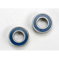 Traxxas Ball Bearings, Blue Rubber Sealed (6x12x4mm) (2)