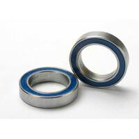 Traxxas Ball Bearings, Blue Rubber Sealed (12x18x4mm) (2)