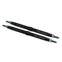 Traxxas 7075-T6 Black-Anodized Aluminium Tubes Toe Links (112mm