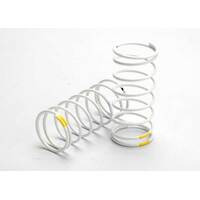 Traxxas Spring, Shock (White) (GTR) (Front 0.7 Rate Yellow) (1