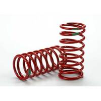 Traxxas Spring, Shock (Red) (GTR) (3.5 Rate Green) (1 Pair)