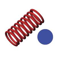 Traxxas Spring, Shock (Red) (GTR) (5.9 Rate Blue) (1 Pair)