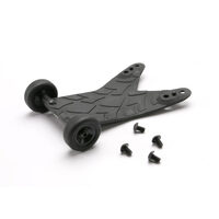Traxxas Wheelie Bar/ Rear Skid (Assembled)