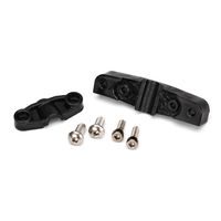 TRAXXAS Mount, stuffing tube (upper & lower)/ 4x10mm BCS (stainless) (2)/ 3x10mm CS (stainless) (2)