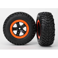 Traxxas Tire & Wheel Assembled, Glued (4WD F/R, 2WD Rear) (TSM