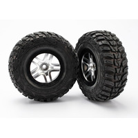 Traxxas Tire & Wheel Assembled, Glued (2WD Front)