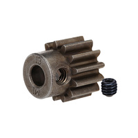 TRAXXAS Gear, 13-T pinion (1.0 metric pitch) (fits 5mm shaft)/ set screw (for use only with steel spur gears)