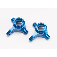 Traxxas 6061-T6 Aluminium Steering Blocks (Blue-Anodized)