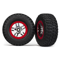 Traxxas Tire & Wheel Assembled, Glued (4WD F/R, 2WD Rear)