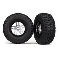 Traxxas Tire & Wheel Assembled, Glued (4WD F/R, 2WD Rear)