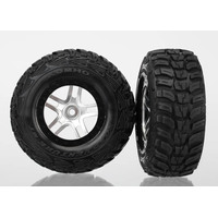 Traxxas Tire & Wheel Assembled, Glued (4WD F/R, 2WD Rear)