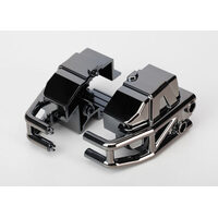 Traxxas Bumper, Front (Black Chrome) (Left & Right)