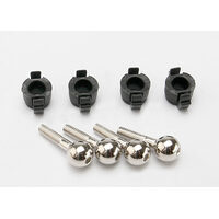 Traxxas Pivot Balls (4)/ Pivot Ball Caps (4)