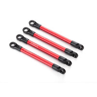 Traxxas Aluminium Push Rods, Red-Anodized