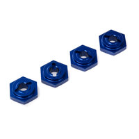 Traxxas Aluminium Hex Hubs, Blue-Anodized