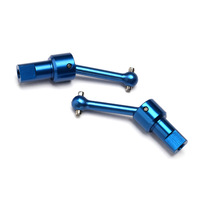 LaTrax Driveshaft Assembly, Front/Rear, 6061-T6 Aluminium (Blue-
