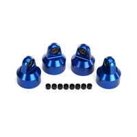 Traxxas Shock Caps, Aluminium (Blue-Anodized), GTX Shocks (4)
