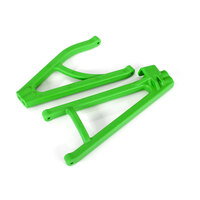 TRAXXAS Suspension arms, green, rear (right), heavy duty, adjustable wheelbase (upper (1)/ lower (1))