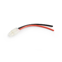 Male Tamiya  with 10cm 14AWG silicone wire