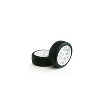 TORNADO RC RALLY 1/8 TYRE SET 1 PAIR PRE GLUED 