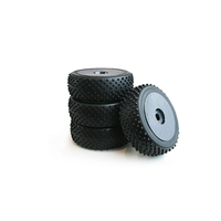 Tornado RC Off-Road Tyre Set Carbon Mounted and Glued (4)
