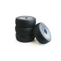 Tornado RC Off-Road Tyre Set Carbon Mounted and Glued (4)