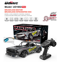 1:16 2.4G Brushless High Speed Car, 3 Speed mode, Adjustable Electronic stability control, Drift & circuit tyres included