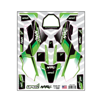 UpGrade RC Graphic Set for Losi® Promoto MX (Exude) (Green)