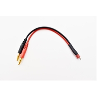 Deans Micro Male Charge Lead 4mm Bullet