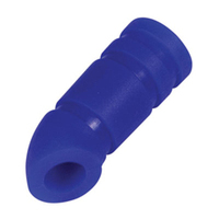 Venom 1/10th J Exhaust Coupler - Blue 2pcs