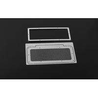 Kahn Style Front Grille for D90/D110 Bodies (Silver)