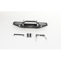 Solid Front Bumper for Axial SCX10 II XJ (Black)