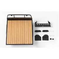 Wood Flatbed w/Mudflaps for Mojave II Four Door Body Set