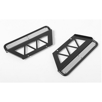 Trifecta Side Sliders for Land Cruiser LC70 Body (Black)