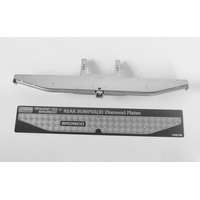 KS Rear Bumper for Traxxas TRX-4 '79 Bronco Ranger XLT (Silver)