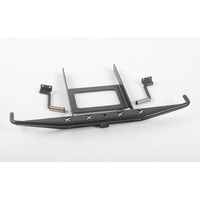 Rough Stuff Metal Rear Bumper w/Exhaust Tips for Axial SCX10 II 1969 Chevrolet Blazer (Black)