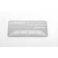 Metal Hood Vent for MST 1/10 CMX w/ Jimny J3 Body