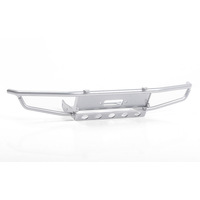 Guardian Steel Front Winch Bumper for Axial 1/10 SCX10 II UMG10 (Silver)